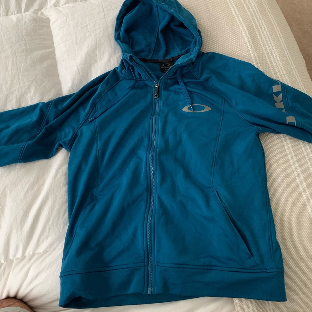 Oakley zip up hoodie